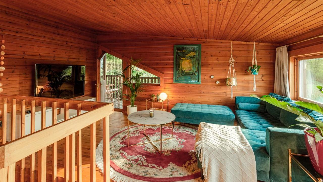 Blockhaus Eifelsteig W/ Kamin Garten & Feuerstelle Berndorf  외부 사진